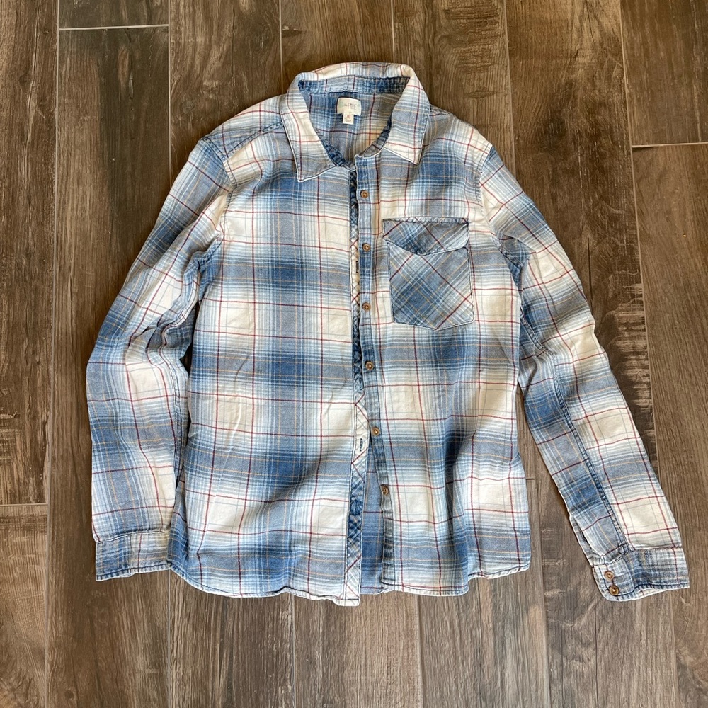 Love Fire button shirt